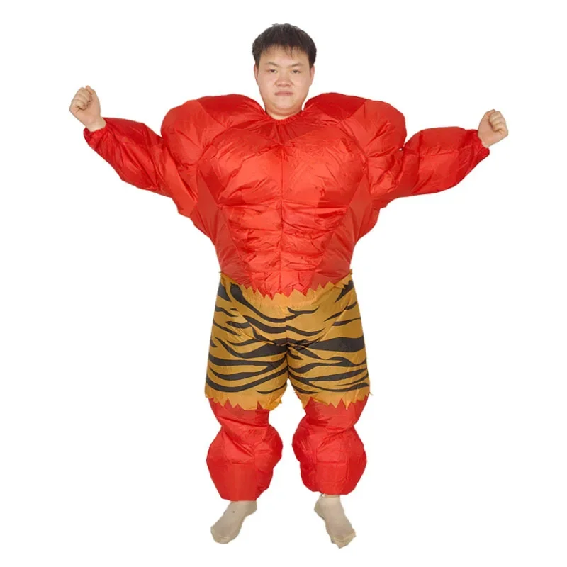 Costume gonflable de mascotte de dessin animé pour adulte, homme musclé, toilette, baignoire, drôle, combinaison Kiev illage, festival, fête, escales, accessoires