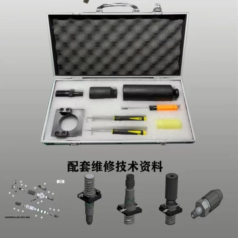 Diesel Injector Nozzle MUI Disassembly Tool Unit Injector Opening Pressure Adaptor Repair Kits for CAT 3500