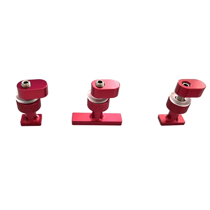 

3PCS Car Dent Repair Dent Electroplated Aluminum Alloy Square Washers Puller Accessories