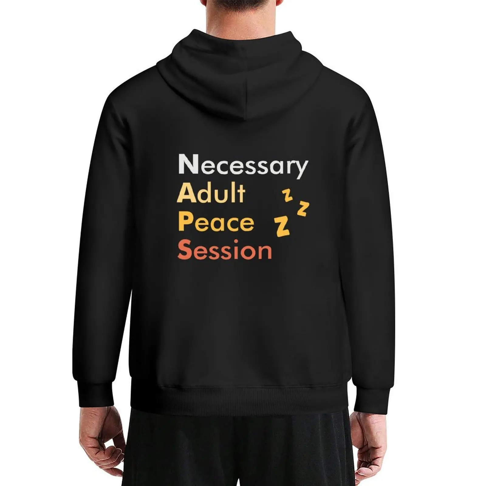 

NAPS, necessary adult peace session Hoodie men's sweat-shirt set men's clothing autumn clothes big size hoodie