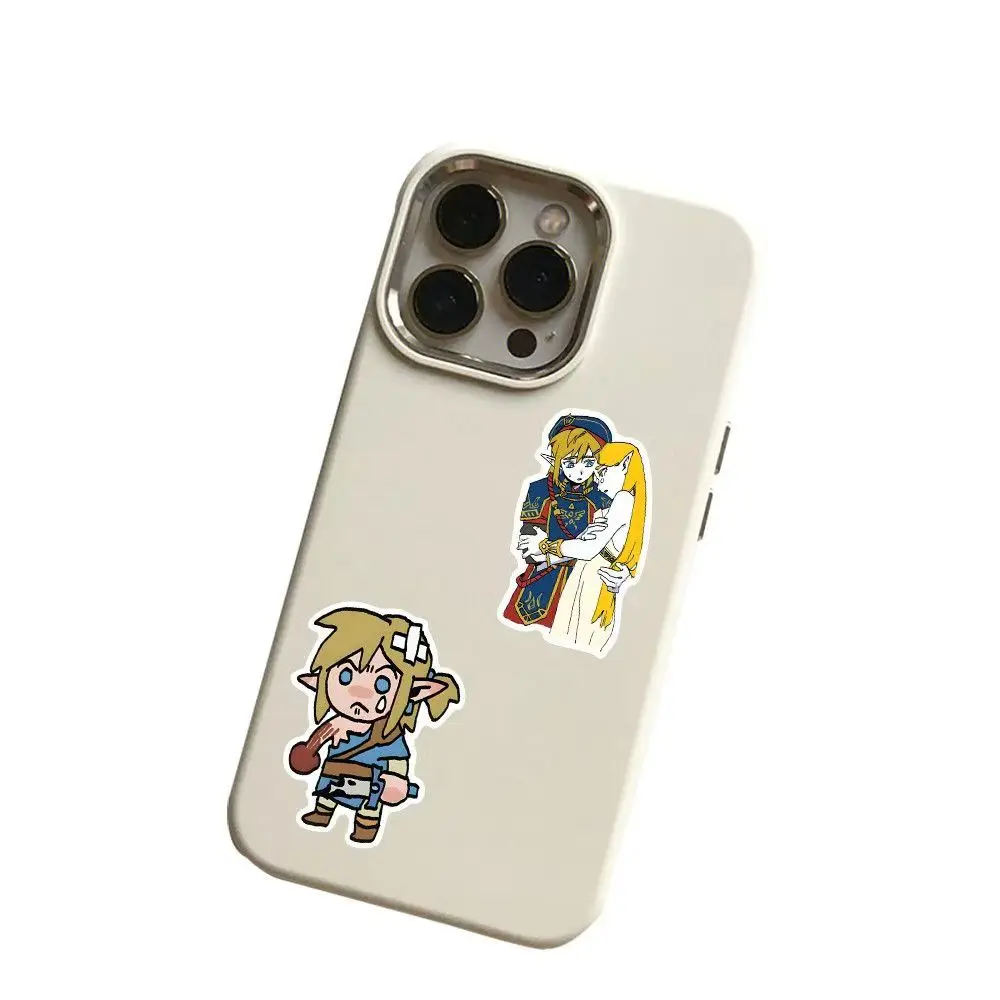 La leyenda de Zelda pegatina de Graffiti de dibujos animados Anime lindo cuaderno funda de teléfono ordenador DIY decoración pegatina impermeable regalo para niños
