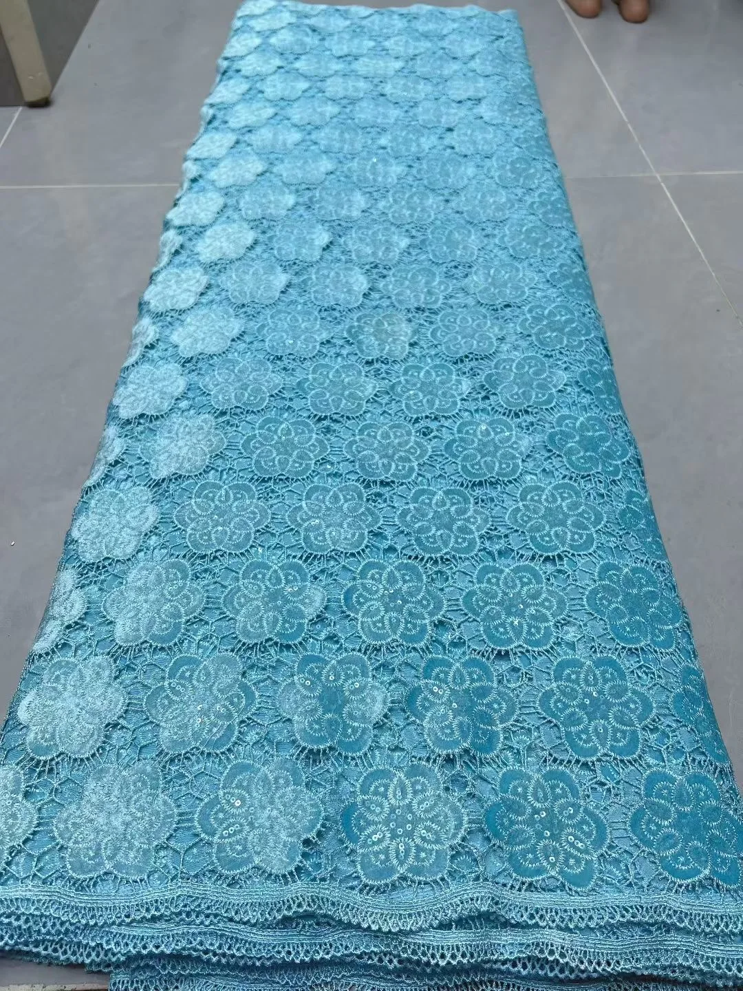2026 White African Nigerian Velvet Lace Fabric Embroidery Lace Fabrics Velvet For Sewing Wedding Party Cloth High Quality Tissu
