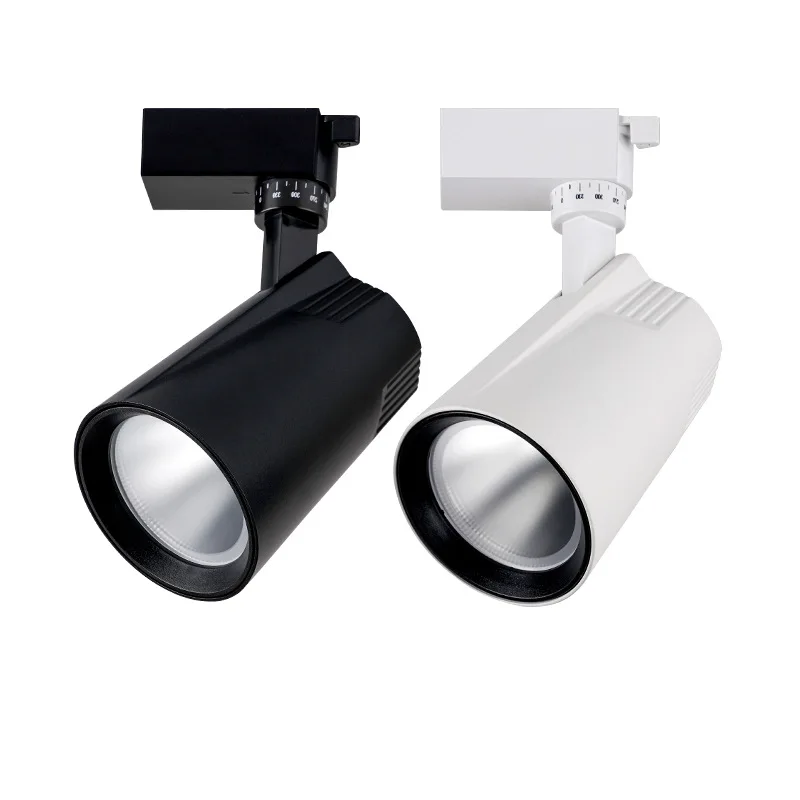 

Commercial Lighting Emitting Diode Track Light Surface Mount Spotlight Clothing Store Mall Showroom Display