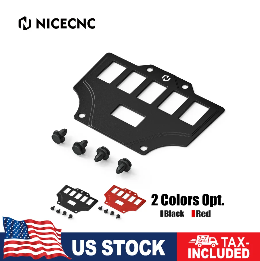 

NICECNC For Honda Rocker Switch Panel Housing Holder ATV Part For Talon 1000R SXS10S2R 2019-2022 2024 1000X 1000XS 1000X-4
