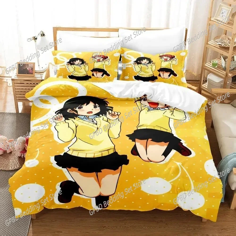 

B Gata H Kei Bedding Set Single Twin Full Queen King Size Bed Set Adult Kid Bedroom Duvetcover Sets 3D Print Anime Bed Sheet Set