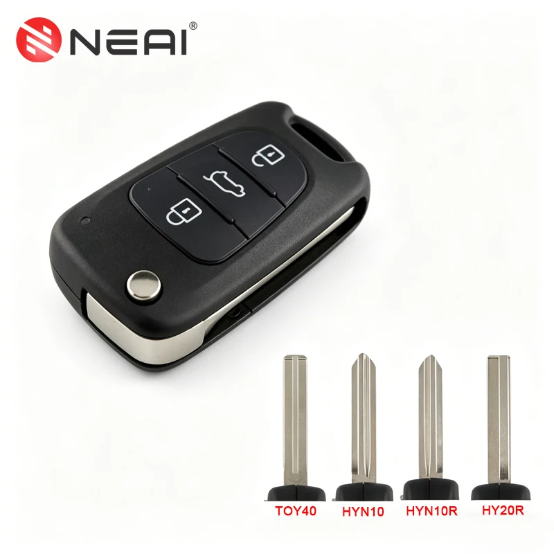 

Flip Remote Car Key Case Shell For Hyundai I20 I30 IX35 I35 For Kia Rio 3 Picanto Cerato Ceed Sorento Sportage Soul K2 K3 K5