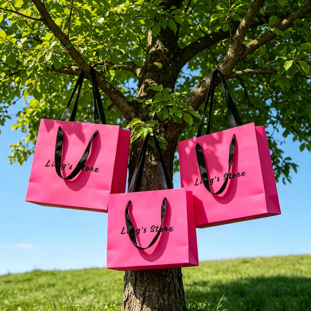 24-50-100-pieces-–-sac-fourre-tout-personnalise-avec-logo-en-papier-rose-pour-bijoux-cadeaux-sacs-a-main-boutiques-petites-entreprises-voyages