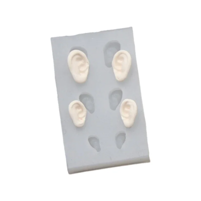Universal Use Ear Silicone Mould Pottery Clay Ear DIY Light Clay Molds