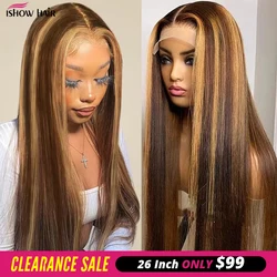 Ausverkauf 4 27 Highlight Perücke Echthaar 13x4 gerade Spitze Front Echthaar Perücken für Frauen Ombre farbige Echthaar Perücken