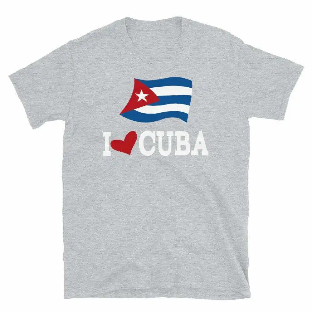 Cuban Shirt Cuban Flag I Love Cuba Shirt Unisex T-Shirt