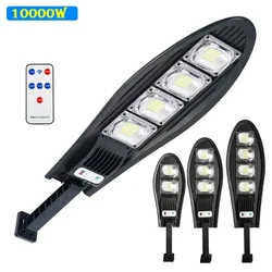 LED New Solar Street Lamp Human Body Induction Street Light 100W Outdoor Solar Light Garden Decoration