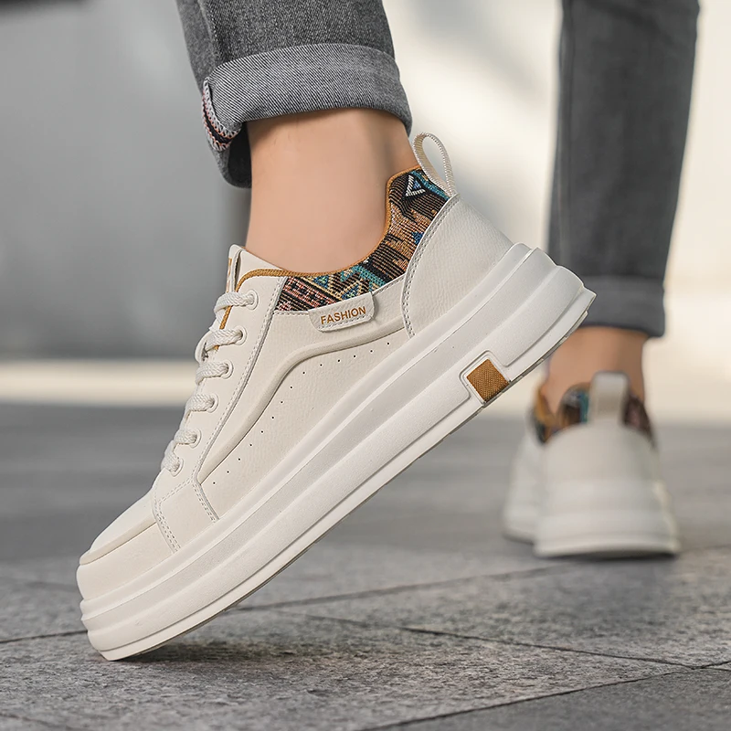 Thick soled shoes waterproof and durable breathable and comfortable Sizes39-44 High quality casual shoes Best selling mens shoes