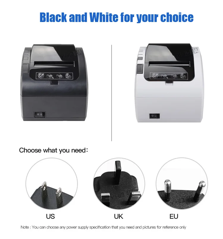 Auto Cutter 80mm Commercial Use Retail Shop Use Thermal Receipt Printer