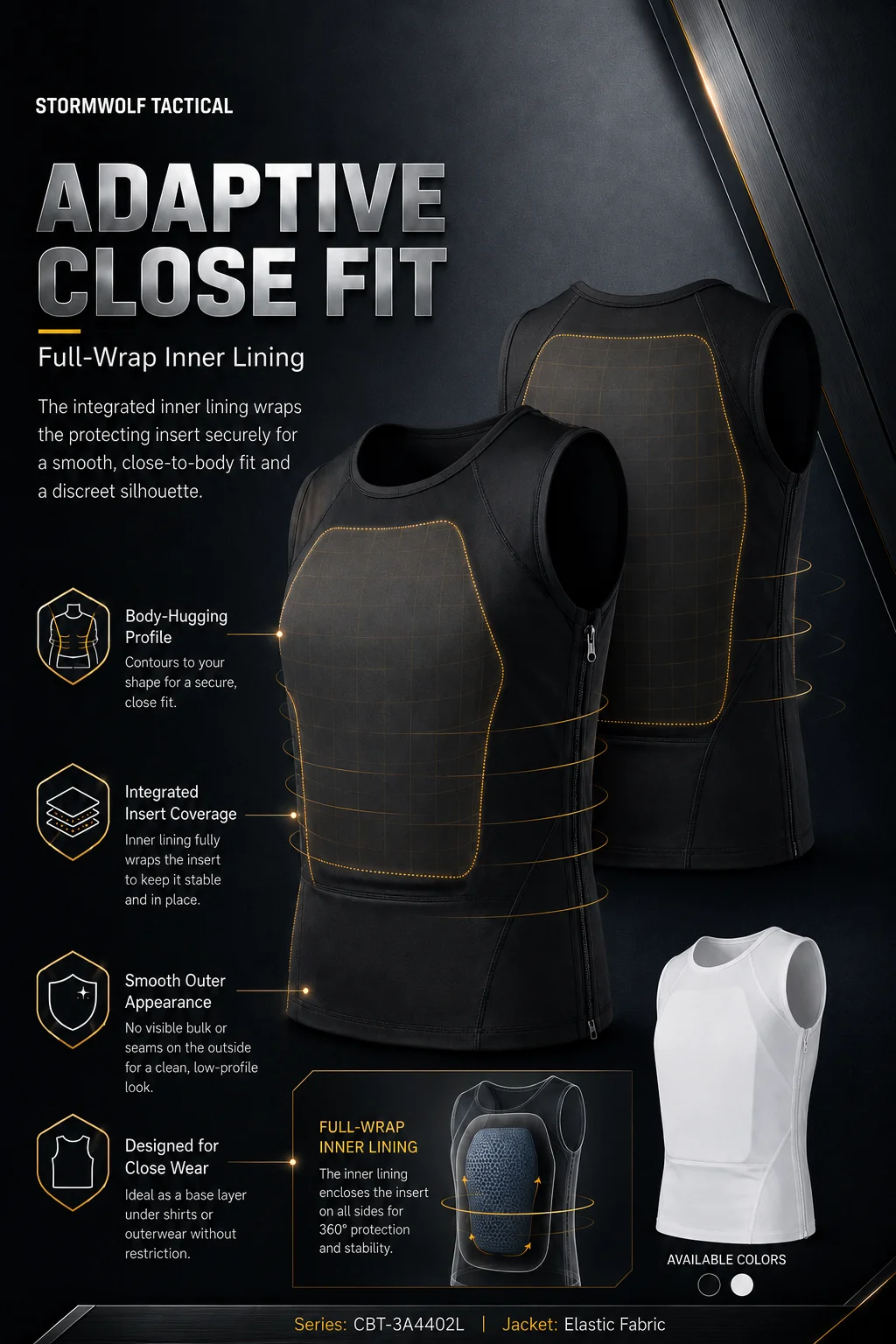 Verstellbare ärmellose taktische Weste mit MOLLE-Gurtband, leichte modulare Weste für Airsoft, Jagd, CS, Wargame, Outdoor-Aktivitäten – Detail 4