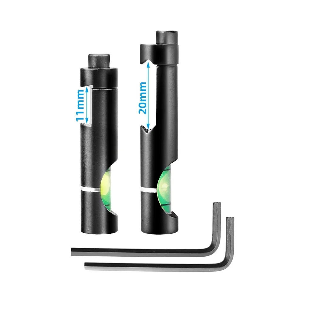 Hunting Spirit Bubble Level Optical Scope Mounts for 11mm/20mm Picatinny Rail Rifel Scope Leveling Tool Kit Hunting Accessories