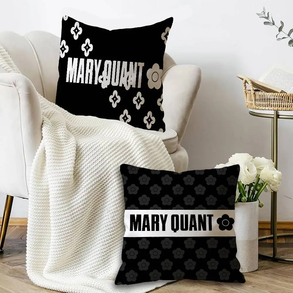 M-Mary Quant Cushion Cover Inches Farmhouse Decor Home Throw Pillow Covers for Couch Decorations