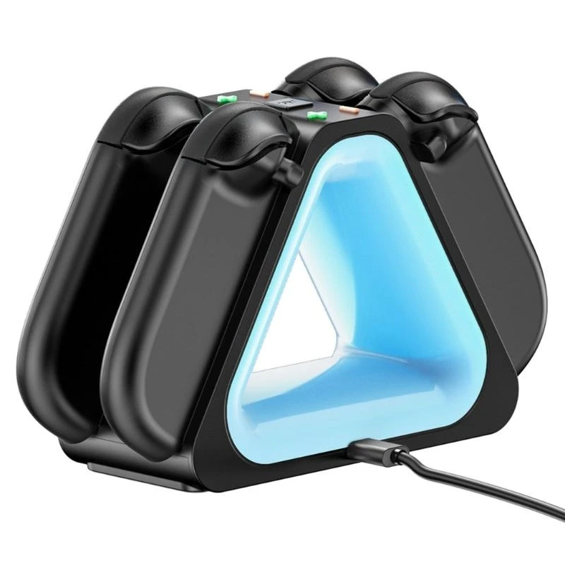 Q5WA зарядка базового контроллера зарядного устройства с эффектами светодиода для NS2 с кабелем