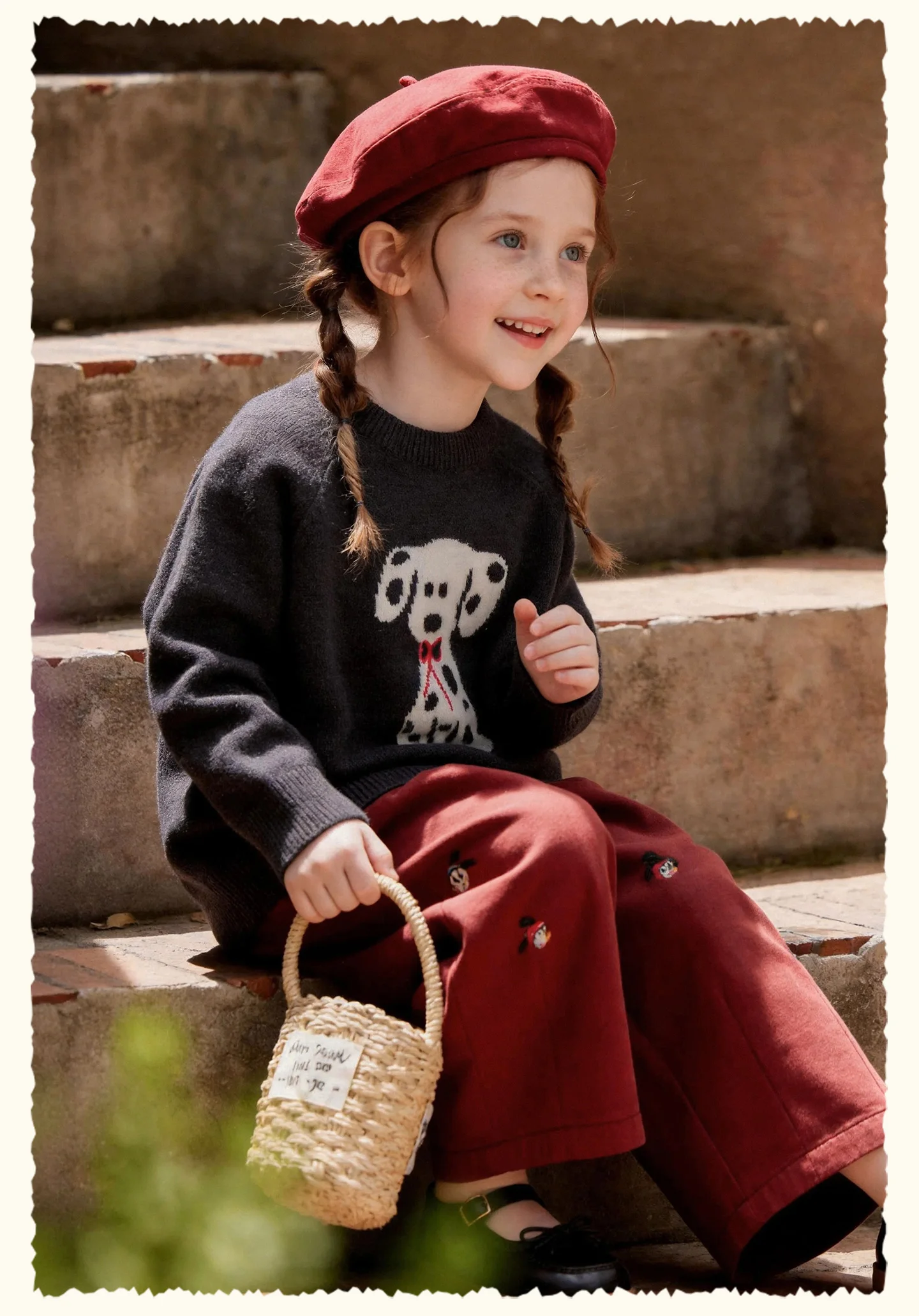Amila 2026 Herbst Neuer Kinderpullover aus Wolle mit Raglanärmeln, Cartoon-Motiv mit niedlichen Haustieren, modisch, lässig, bequem, für den täglichen Gebrauch, Langarm-Oberteil – Detail 21