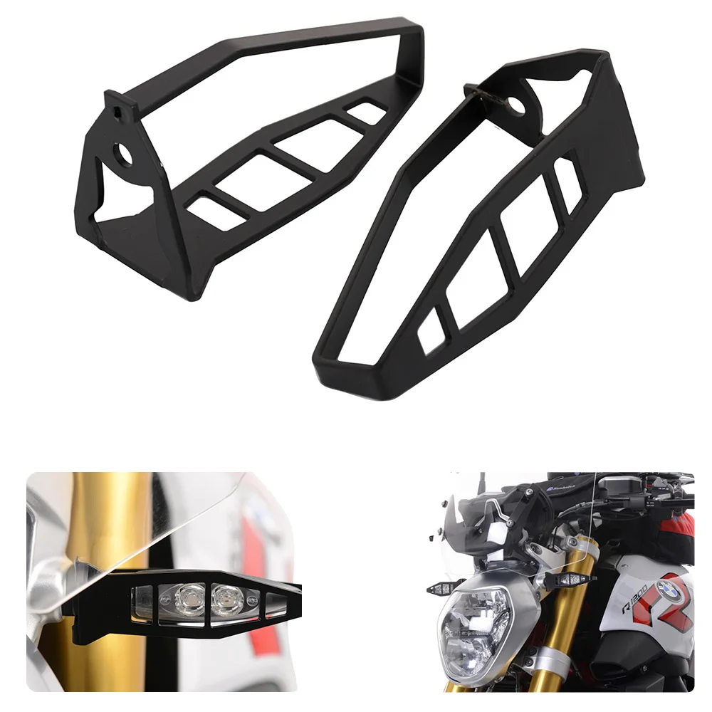 Motorcycle Front Side Turn Signals Protector Indicator Light Cover Guard For fit BMW F800 GS R1200GS ADV BMW S1000RR
