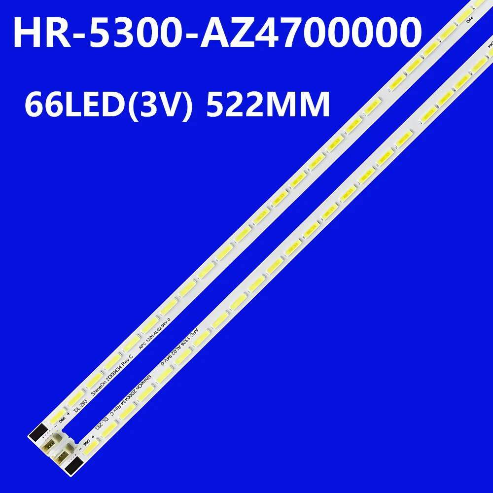 

Новые светодиодные ленты (2 шт./компл.) для 47E680F 47E760A SEL470FY SEL470EY(LDF-410) Shineon 2D00433 2D00434 Rev.C HR-5300-AZ4700000
