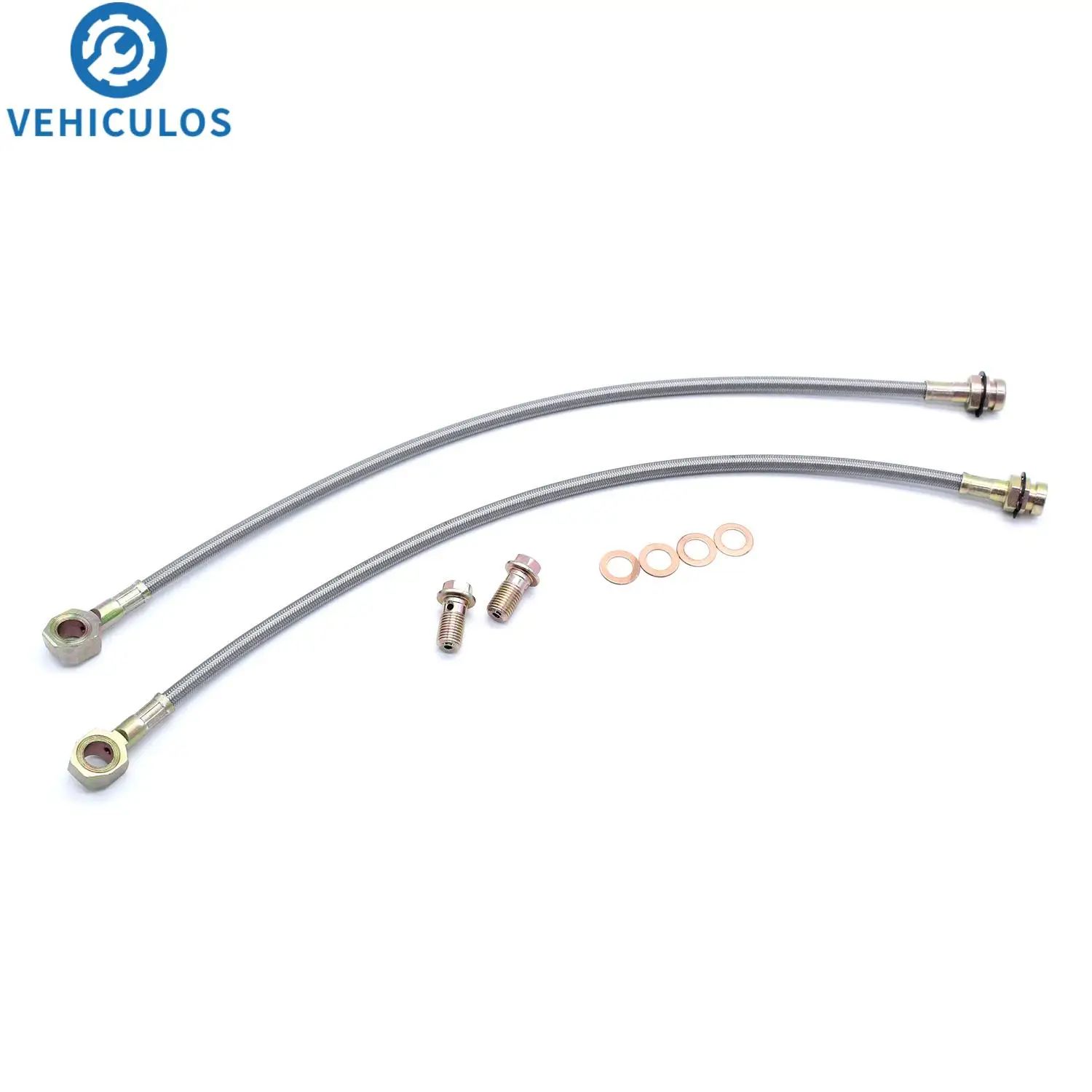 

7/16 "плетеный шланг дискового тормоза из нержавеющей стали для дисковых тормозов Chevelle GM 1964-1972, сменные аксессуары для автомобилей, 100% новый бренд