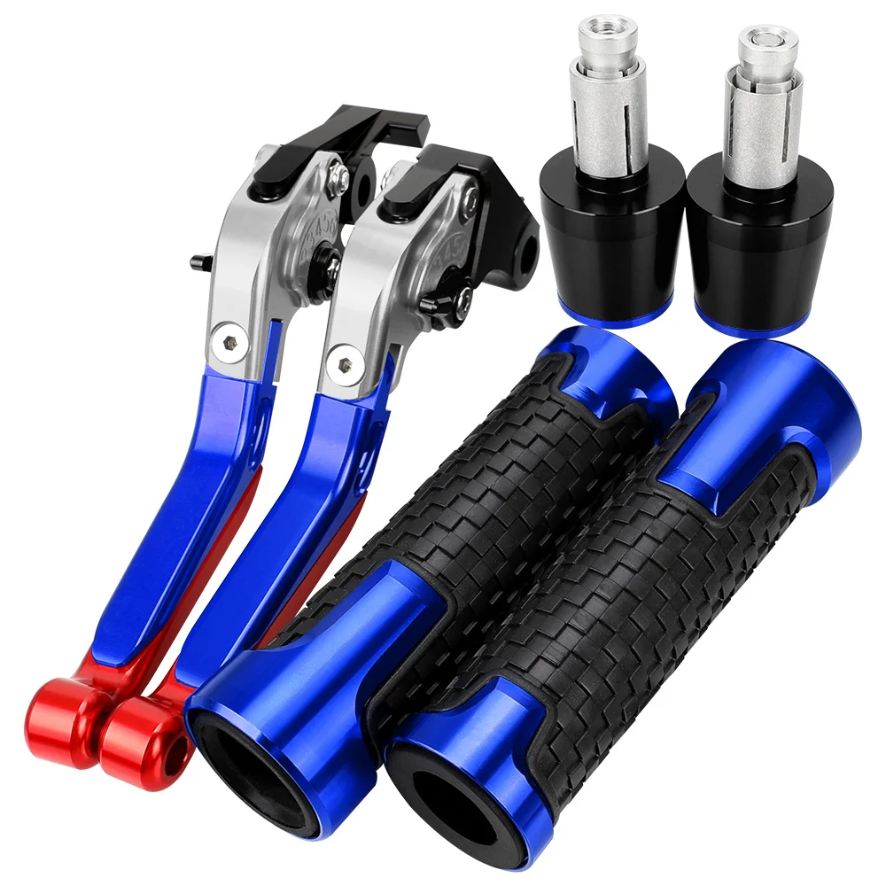 

F800 R F 800R Motorcycle Aluminum Brake Clutch Levers Handlebar Hand Grips ends For BMW F800R 2009 2010 2011 2012 2013 2014-2023