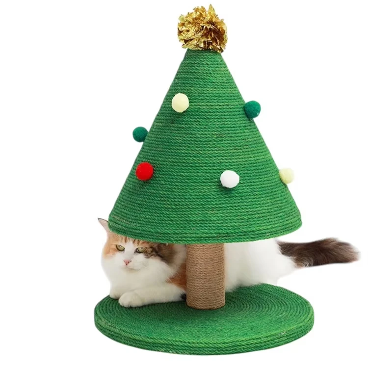 

Christmas-Themed Integrated Cat Tree Premium Wholesome Cat Furniture Toy Solution Durability Scratch Resistance Minimal Shedding