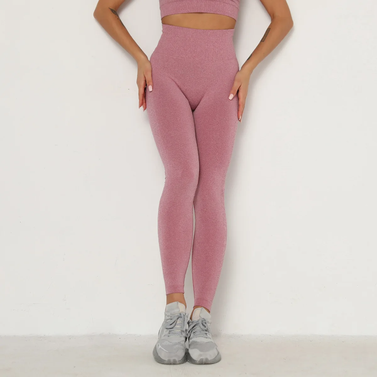 Rooftrellen Frauen Hohe Taille Leggings Fitness Damen Sexy Bubble Butt Gym Hosen Sport Workout Leggings Push-Up Fitness Leggings – Detail 25