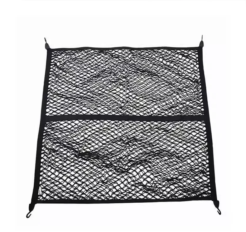 

Для Ford Ranger T9 2023 2024 2025 2026 2027 грузовая сетка-органайзер для багажника сетка для хранения грузовой ограничитель двухслойный эластичный сетчатый карман