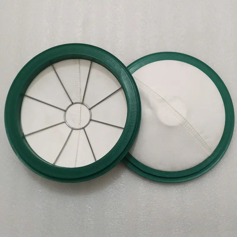 Vacuum Suction Feeder Replacement Filter Screen Stainless Steel Mesh and Sealing Rubber Ring for Plastic Processing Equipment