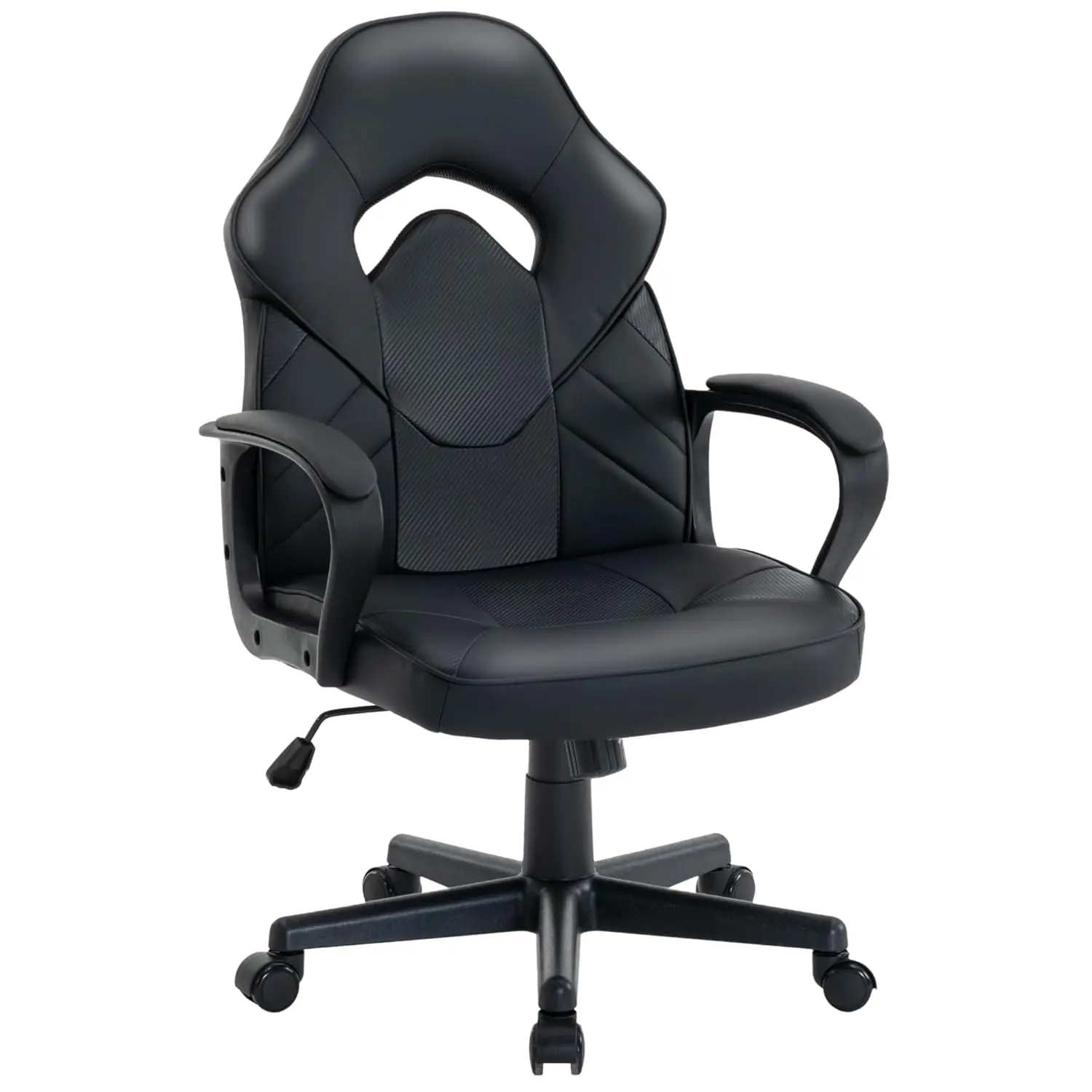 

Эргономичное игровое офисное кресло из искусственной кожи, поворотное, с откидной спинкой, с поясничной поддержкой, для дома и офиса, на заказ