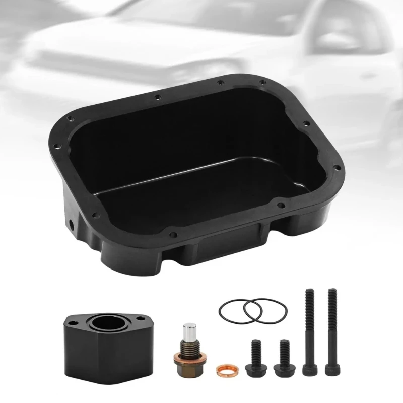 652F Replacement Oil Sump Engine Oil Sump Car Modification Accessory for GTR R35 VR38DETT 2009-2019 Car Attachment