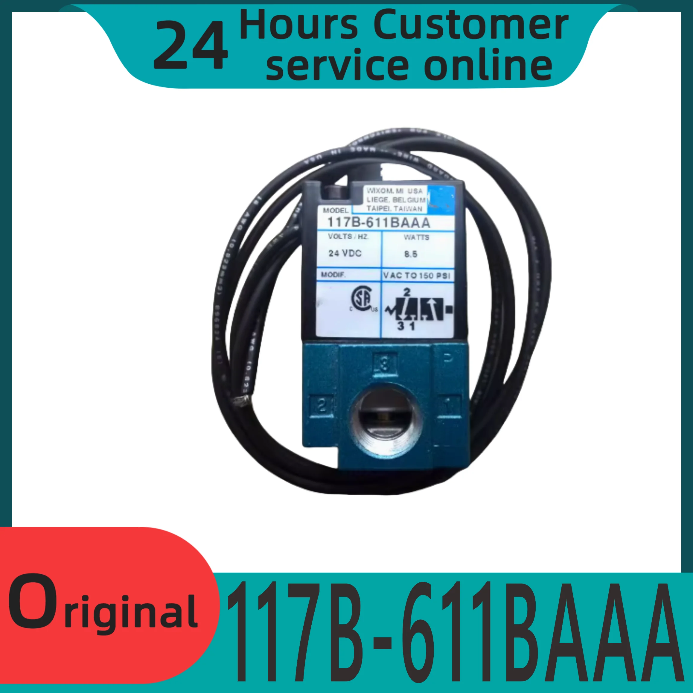

Brand new original solenoid valve 117B-611BAAA