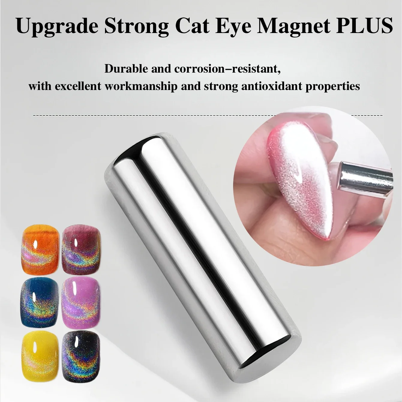 1 st/3 stks Ronde Nail Art Cat Eye Gel Magnetische Pen Voor Gel Polish Cat Eye Nagels Schilderen Sterke Magnetische Stok Manicure DIY Gereedschap