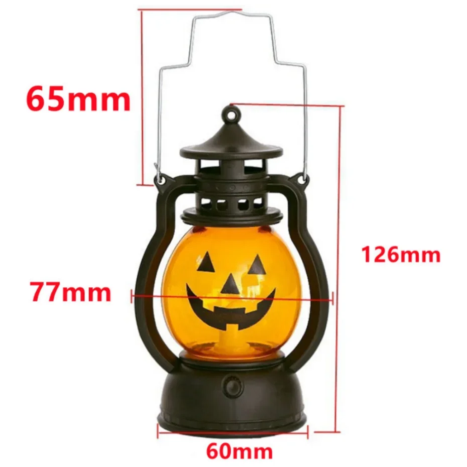 Creativity Candle Holders lantern for Table Retro Flameless Kerosene Lamp Desktop Candlestick Chandelier Christmas Home Decor