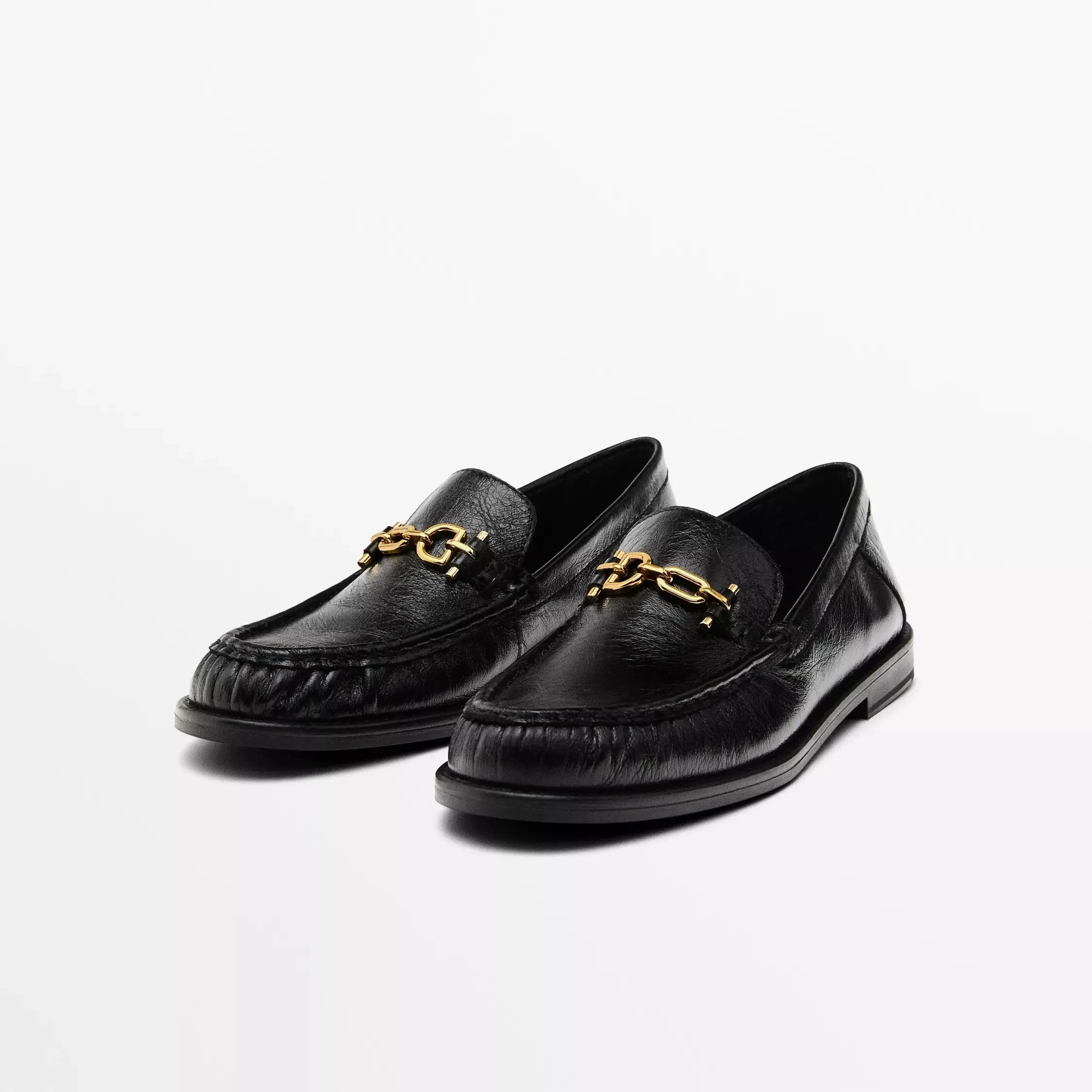 

Женские элегантные лоферы из воловьей кожи с умным декором, мягкие удобные уличные одинарные туфли, повседневная универсальная пригородная обувь