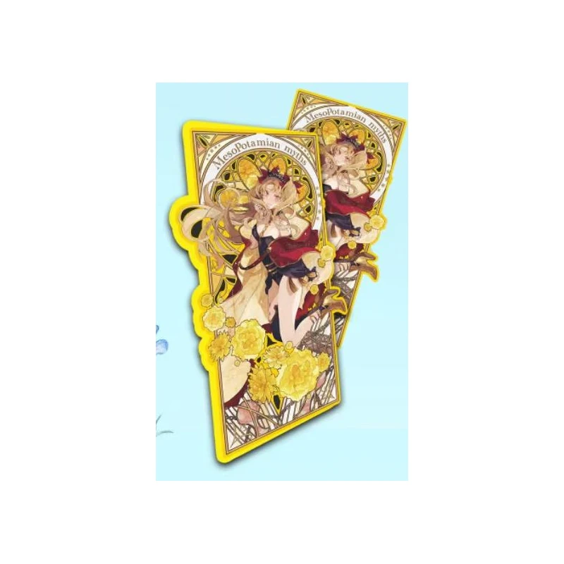 Anime Goddess Story Metal Cards Yamato Boa Hancock Ganyu Yae Miko Shenhe carte da collezione regali di compleanno di natale giocattoli da gioco