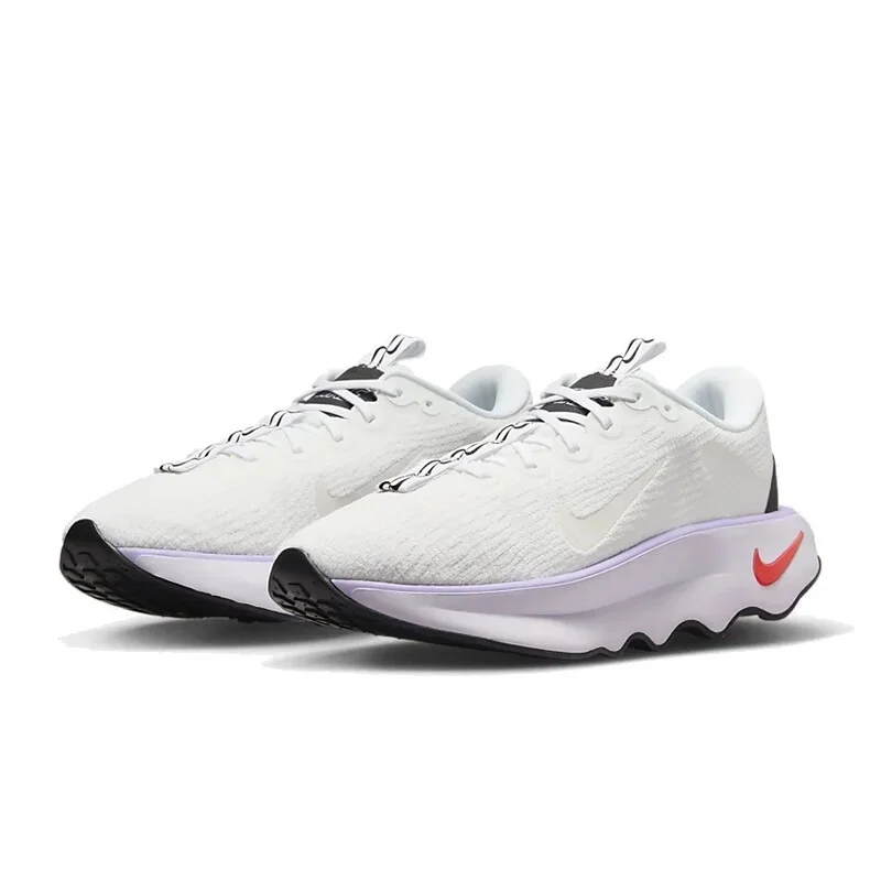 

Nike's New Soft-Soled Wave-Pattern Thick-Soled Cushioning Training Running Shoes for Men and Women, Motiva Unique Pattern Sole, Wear-Resistant, Comfortable Foot Feel, Outdoor Sports Running Shoes, Purple Sole with Versatile Color Matching, Fashionable Com