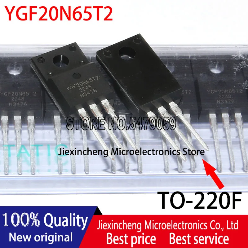 New original YGF20N65T2 YGF20N65 20N65 TO-220F 650V 20A TO220F IGBT 10PCS/LOT