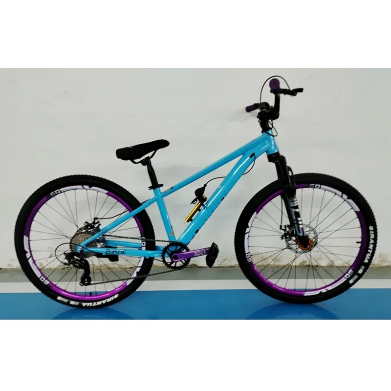 26 inch mtb ultra-light dirt bike, shock absorption 8-speed Downhill Bicycle, dual disc brakes, BMX bicicleta, youth students