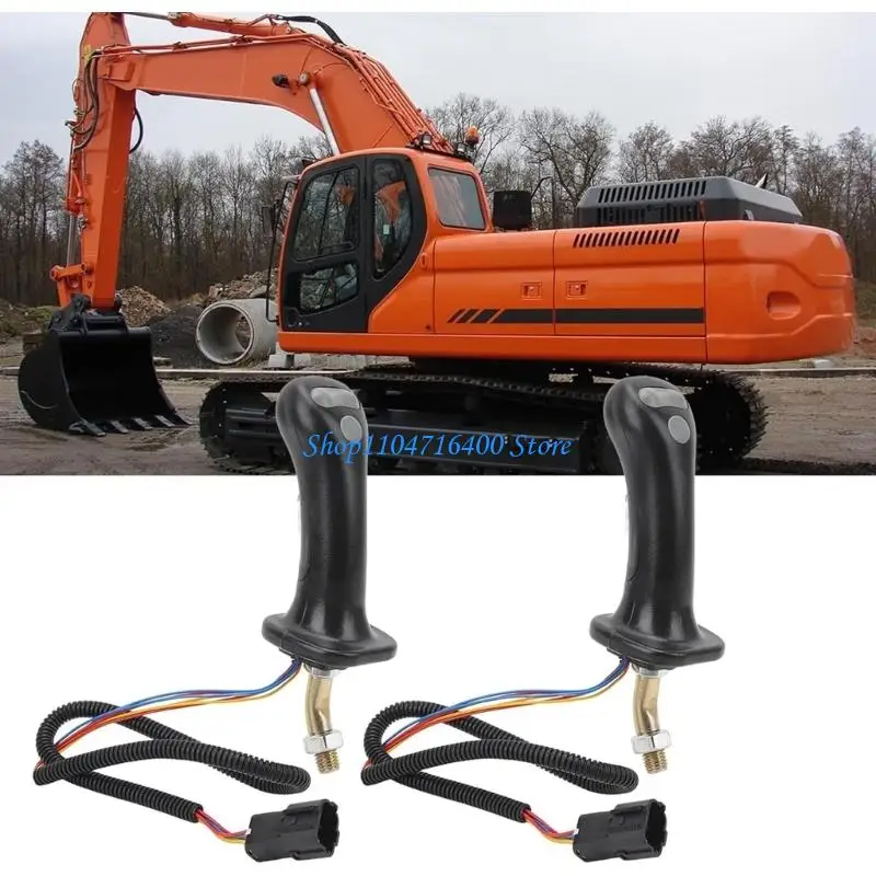 

y1gd Aluminum Joystick With 3 Buttons For Earthmoving Machinery Operations