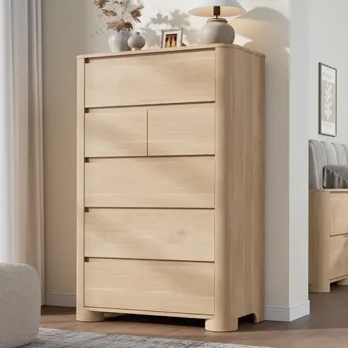 Dresser for Bedroom with 6 Drawers, 48