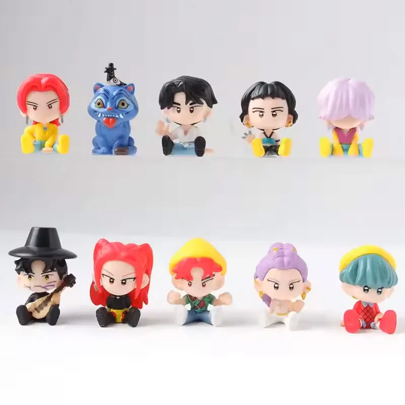 10 قطعة/المجموعة أنيمي KPop الشيطان هنتر دمية لعبة الفينيل رومي ميرا زوي شخصية الفينيل قناع صندوق أعمى حلية لعبة هدية الكريسماس