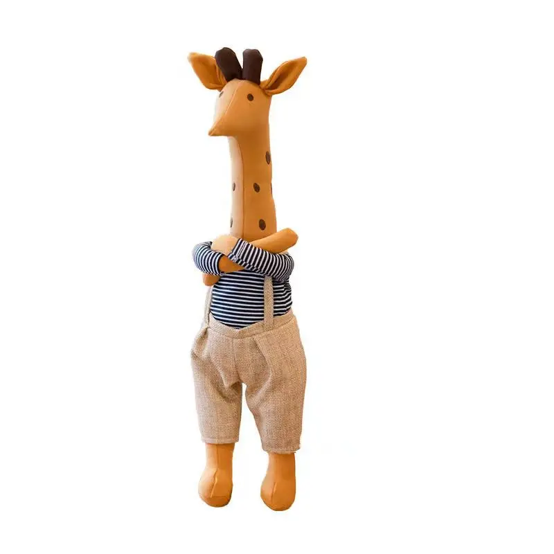 Kawaii Plush Toys For Kids Cute Stuffed Deer Doll Lovely Giraffe Toy For Children Girls Toy Baby Appease Doll Home Decor