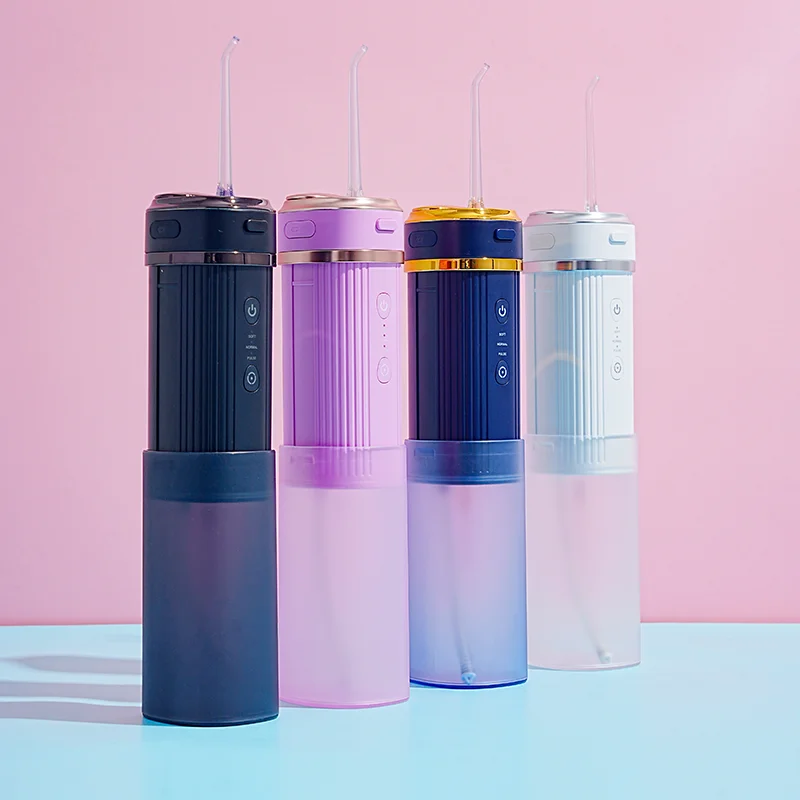 

Профессиональный компактный электрический беспроводной ирригатор для зубных протезов полости рта Ipx7, водонепроницаемый USB перезаряжаемый водный ирригатор для чистки зубов