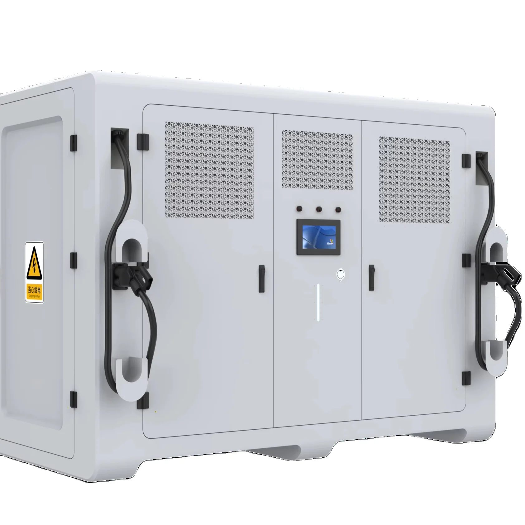 New 480KW DC CCS2 Mobile EV Fast Charger 600kWh IP54 Capacity Out-of-Battery Emergency Chademo Floor-Mounted Charging Stations