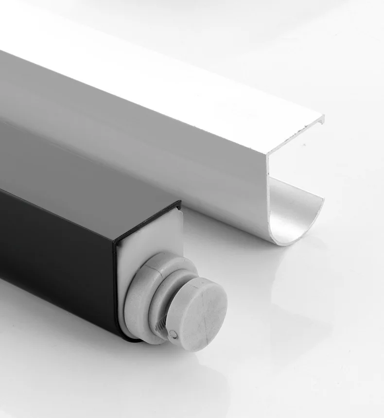 Sliding Door Closer Buffer Damping Aluminum Alloy Glass Sliding Door Simple Household Automatic Door Closer