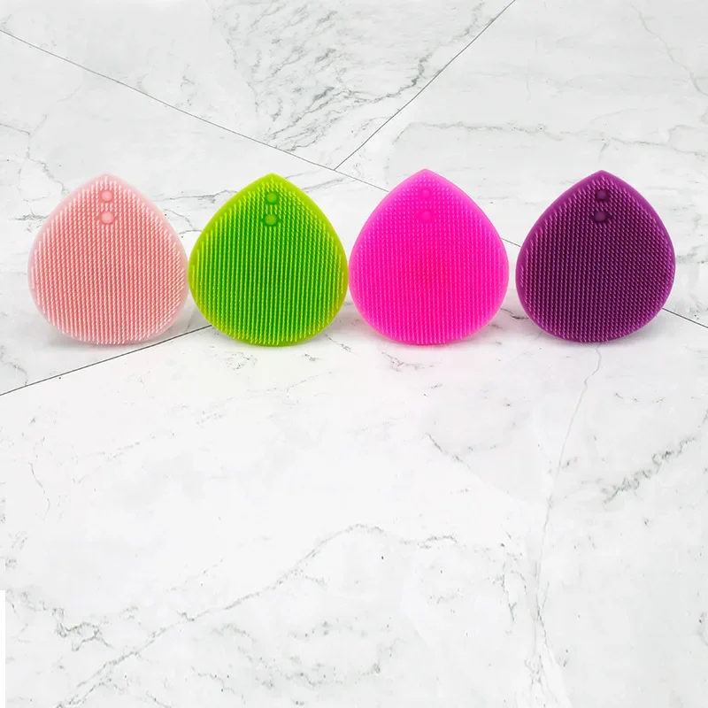 Silicone Face Cleansing Brush Facial Deep Pore Skin Care Scrub Cleanser Tool New Mini Beauty Soft Deep Cleaning Exfoliator