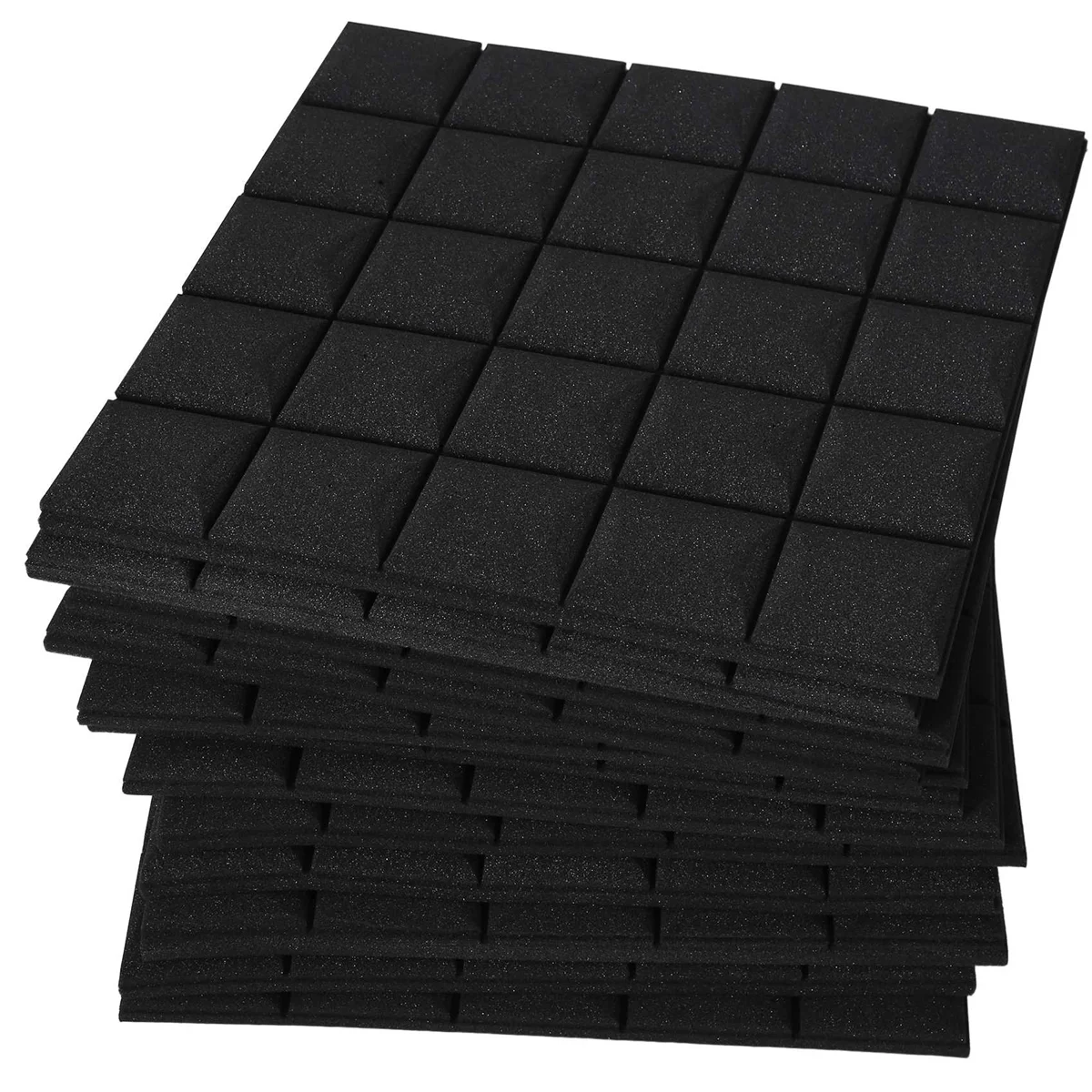 

12Pack Sound Proof Foam Panels, 1.2X20X20Inch Acoustic Foam Panels for Recording Studio, Game Room, Bedroom