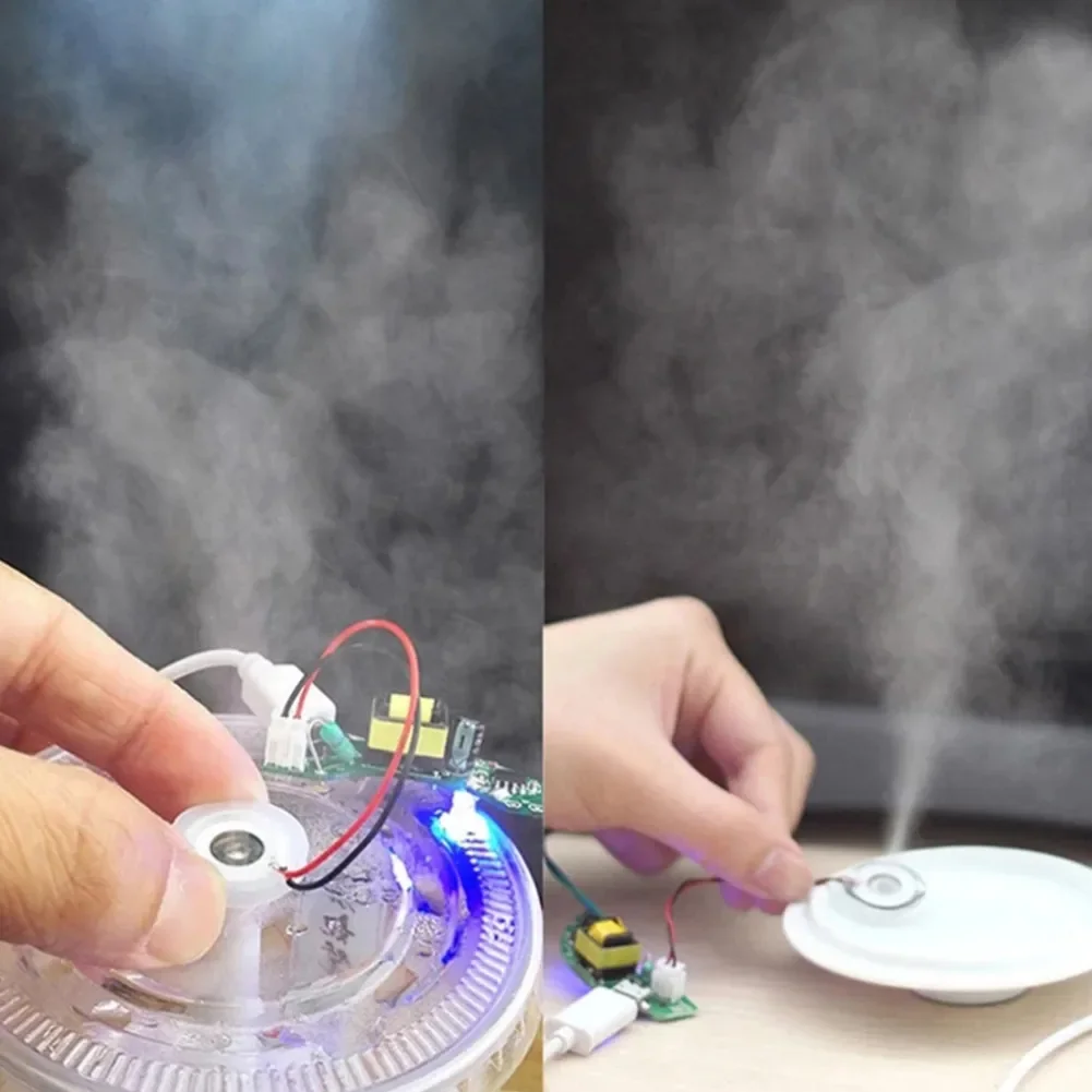 2pcs Glass Disk                     Transducer Discs Disks For DIMPLEX   Opti-Myst Electric Fire Heater High Quality Anti-aging